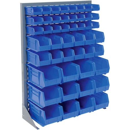 Global Industrial Steel 36 in W x 15 in D x 50 in H, Gray 500163BL